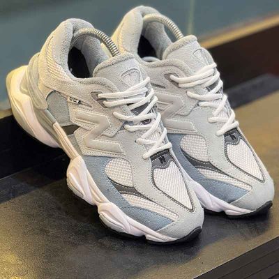 نیوبالانس- مدل 9060 - رنگ طوسی ابی- کد 1088