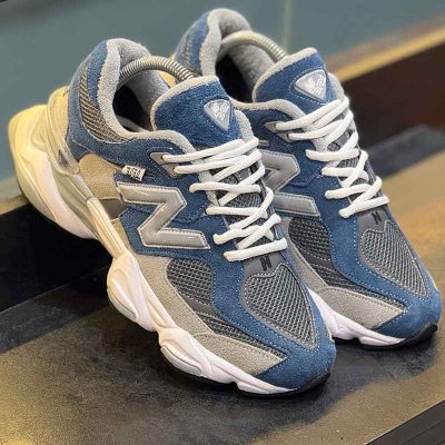 نیوبالانس- مدل 9060 - رنگ طوسی سورمه ای- کد 1089